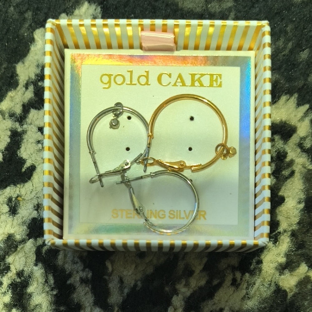 Elegant Silver and Gold Minimalist Earrings
